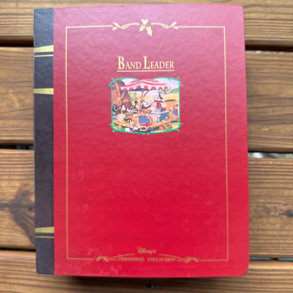 Vintage Disney Band Leader Christmas Collection 6-Ornament Set New in Box Rare
